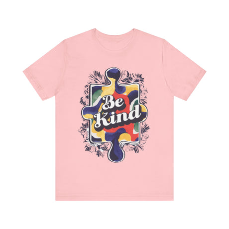 Be Kind Puzzle Piece Graphic T-Shirt