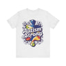 Autism Strong Puzzle Piece with Floral Accents T-Shirt