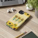 Faith, Hope, Love Sunflower Phone Case