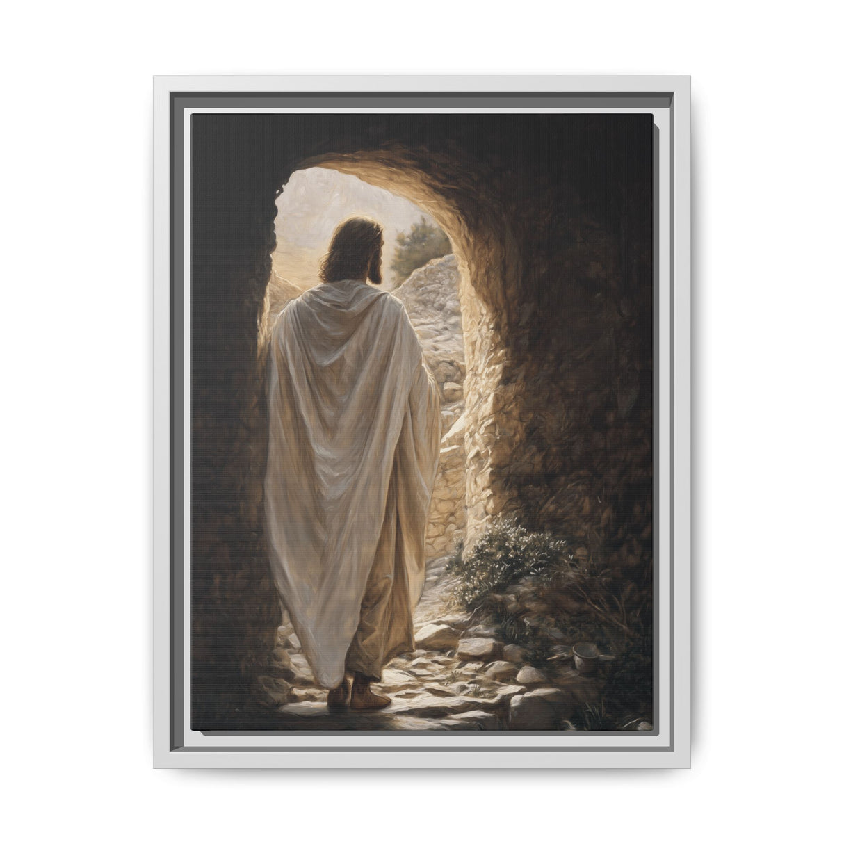 The Empty Tomb (Framed Canvas) - Victory Over Death