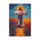 Sacred Heart of Jesus Canvas - Love That Redeems