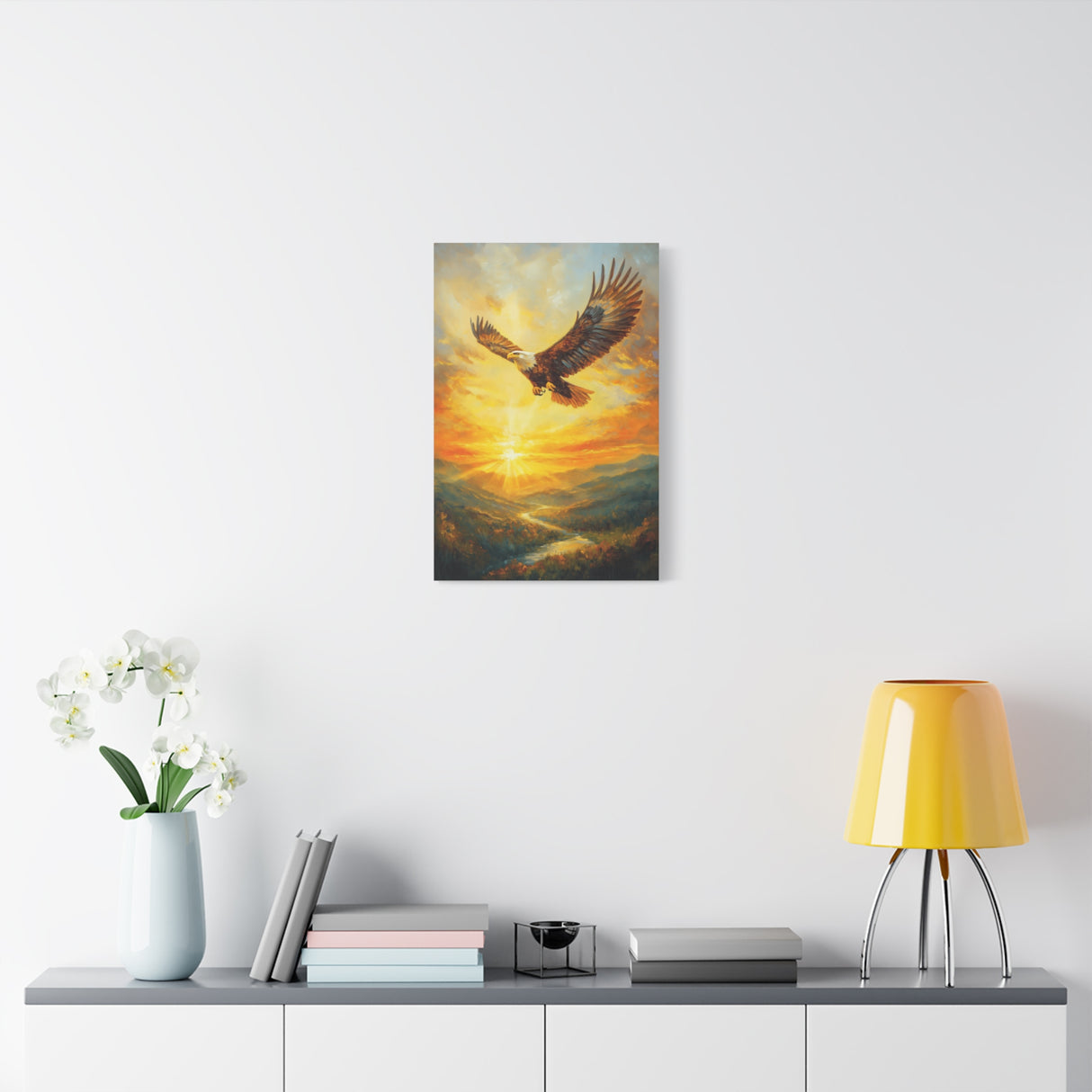 Rise on Wings Like Eagles Canvas - Strength Renewed