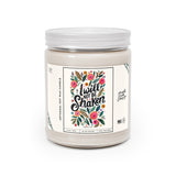 I Will Not Be Shaken Floral Design Artisanal Candle