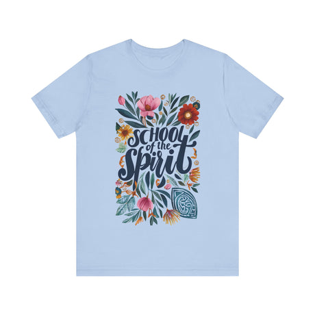 School of the Spirit Floral Design T-Shirt