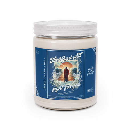 The Lord Will Fight for You Artisanal Candle