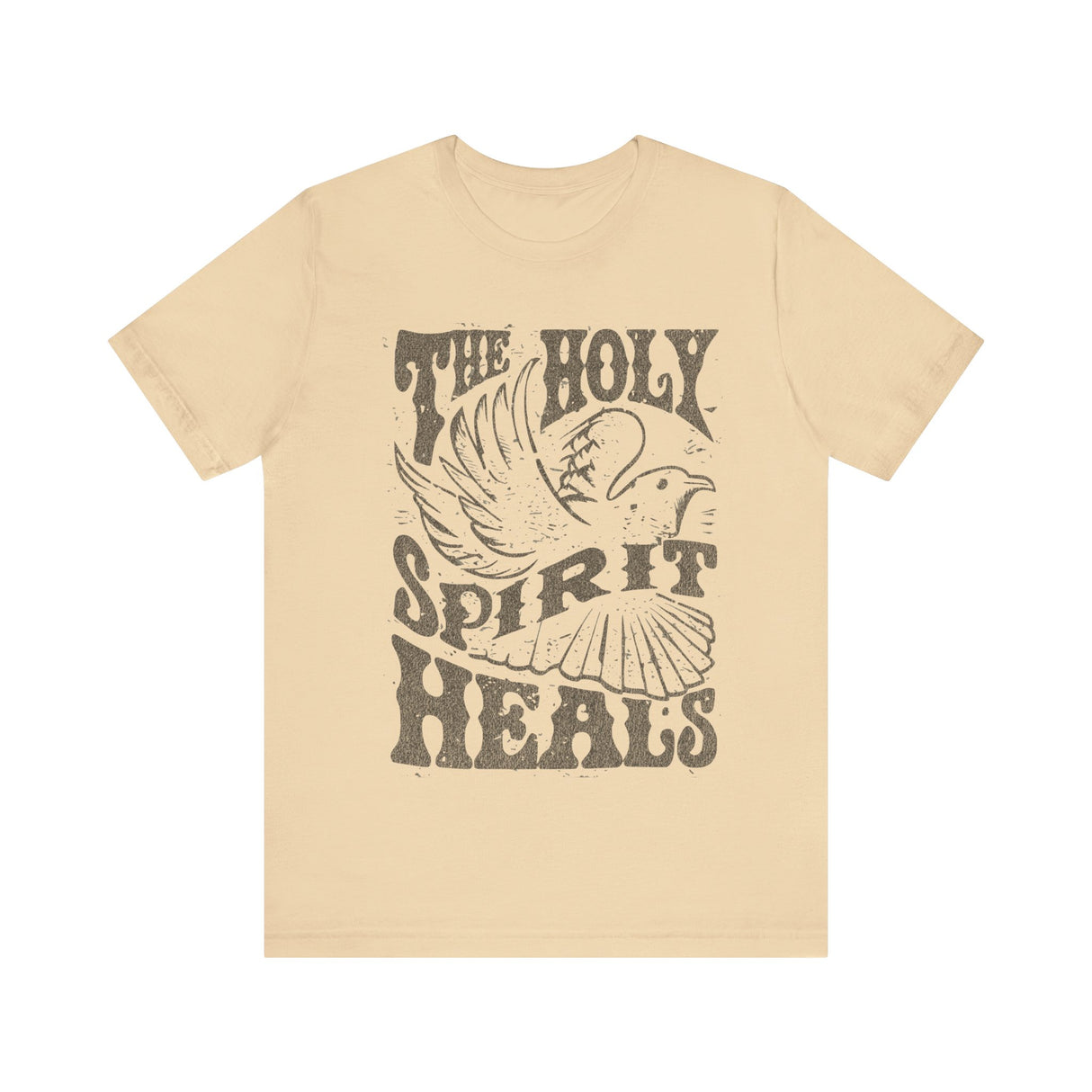 The Holy Spirit Heals Dove Design T-Shirt