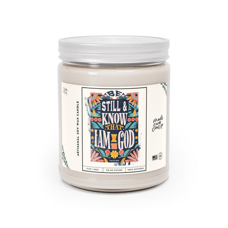 Be Still and Know That I Am God Artisanal Candle