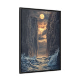 The Parting of the Red Sea Framed Canvas - A Passage of Faith