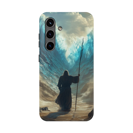 Moses Parting the Red Sea Phone Case - Deliverance Through Faith