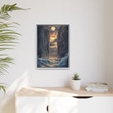 The Parting of the Red Sea Framed Canvas - A Passage of Faith