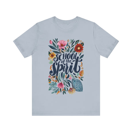 School of the Spirit Floral Design T-Shirt