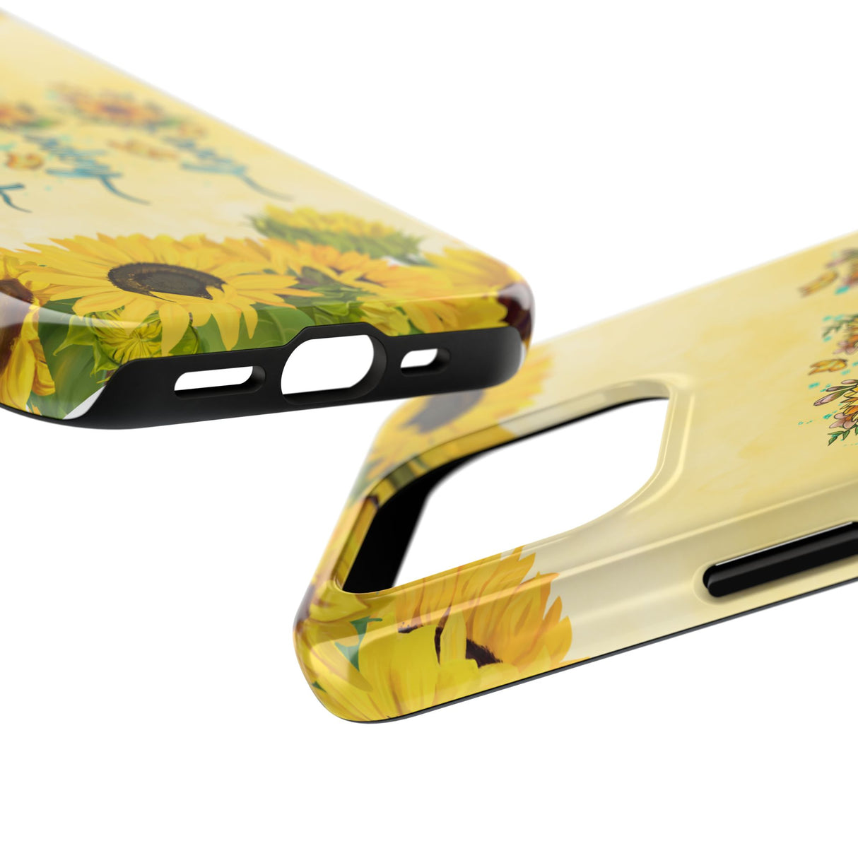 Faith, Hope, Love Sunflower Phone Case