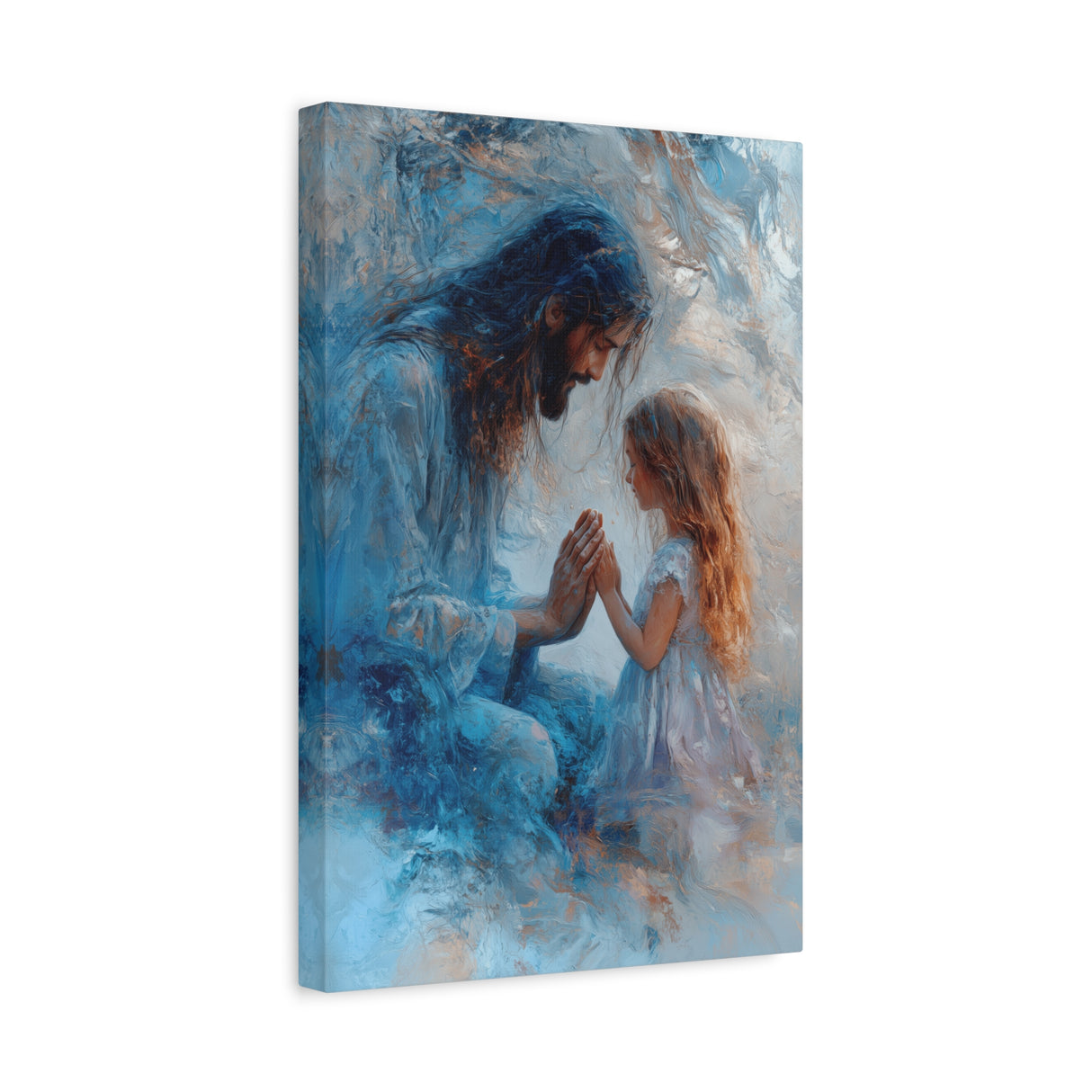 Jesus and the Child Canvas - Just Believe