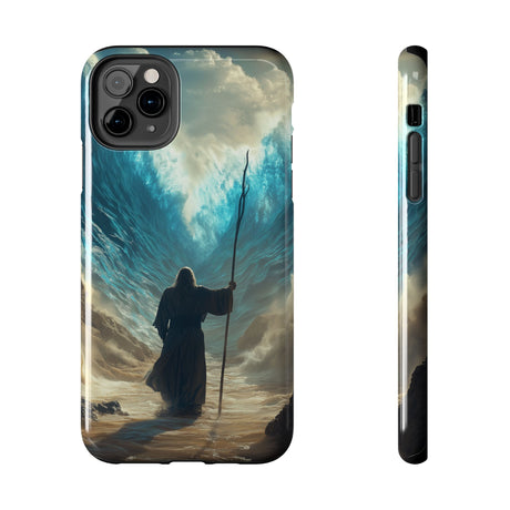 Moses Parting the Red Sea Phone Case - Deliverance Through Faith